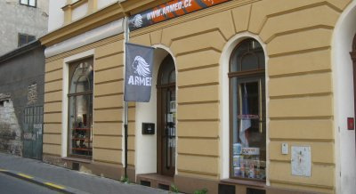 The first ARMED store in the world is opened - in Žatec (northwest Bohemia)