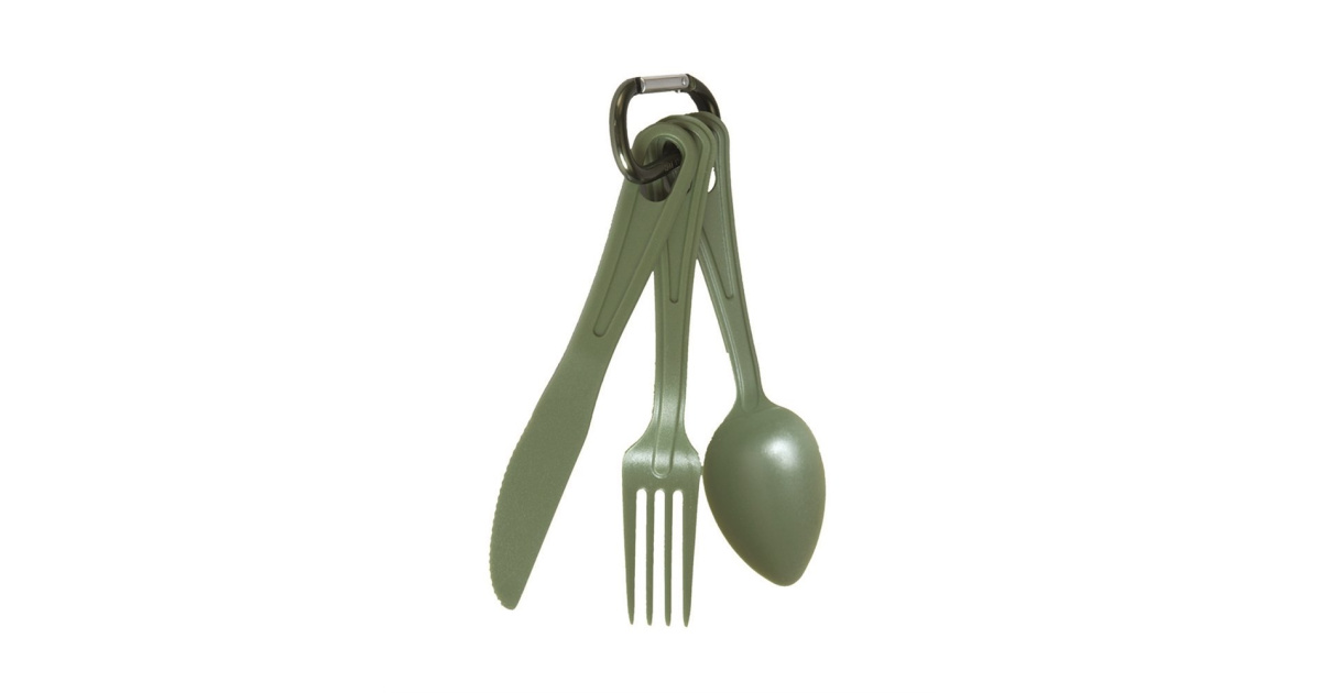 US Eating utilities, POLYCARBONATE, 3Piece, MilTec Armed