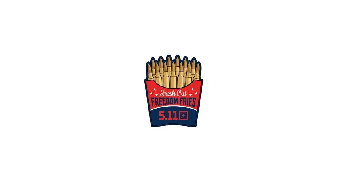 5.11 Tactical Freedom Fries PVC Morale Patch