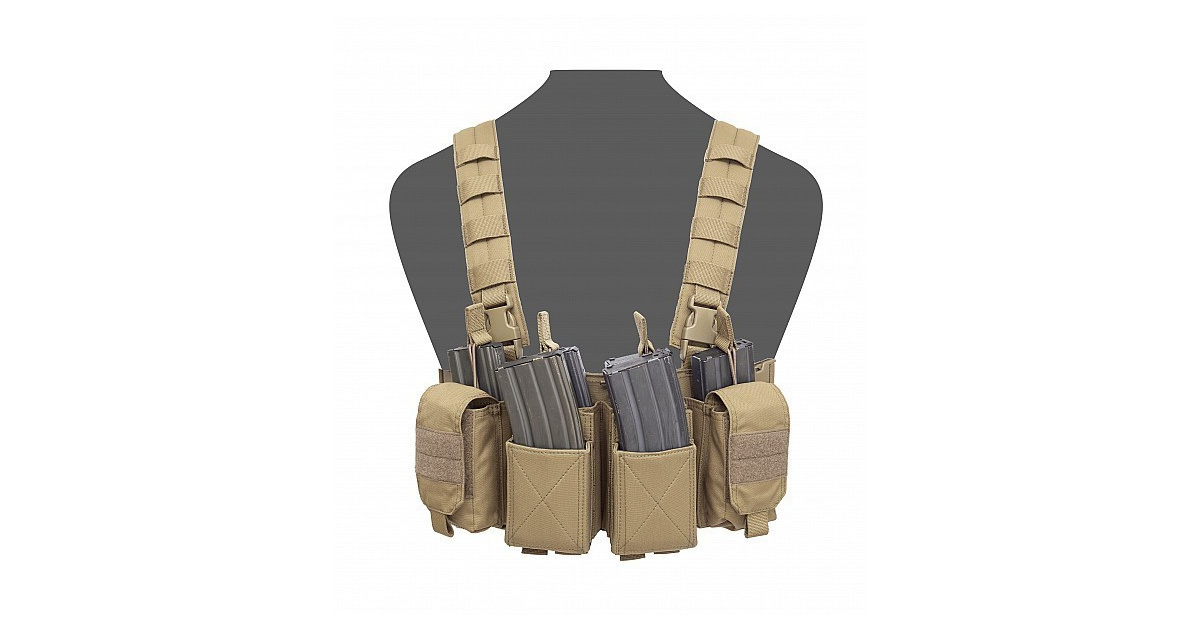 Pathfinder Chest Rig, Warrior, Coyote | Armed