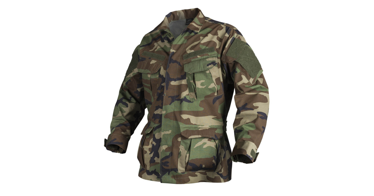 thumbnail image 2 of Helikon Tex - SFU NEXT® Shirt - PolyCotton Ripstop - Woodland – Barbarossa Tactical Shop 2 of 14