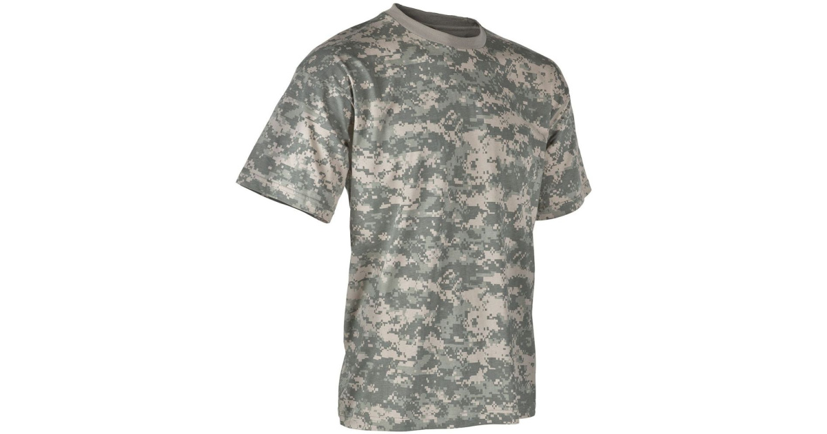 T-shirt Militaire Helikon UCP Combat - Coupe ACU Digital, 100% Coton, Pour Hommes