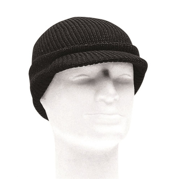 Vlněná čepice US Jeep Cap, černá, Mil-tec