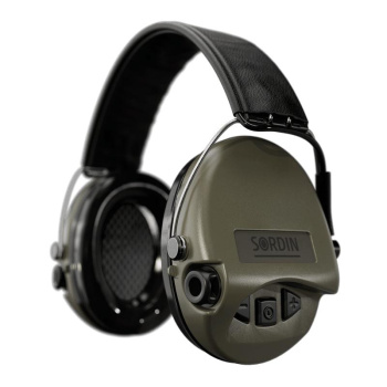 Electronic Earmuffs Supreme Pro, MSA Sordin, Green