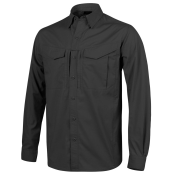 Defender Mk2 Shirt®, Helikon, long sleeves, Black, M