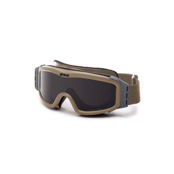 Protective Goggles, ESS Profile NVG Terrain Tan, Speed sleeve, Dark and Clear glass, ESS