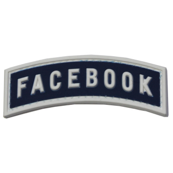 PVC patch "Facebook"