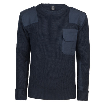 Men's sweater BW Pullover, Brandit, Navy Blue, 3XL
