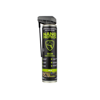 Čistící, mazací a antikorozní sprej Nanoprotech Gun, 300 ml