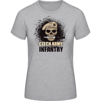 Women's T-Shirt Infantry, Gray, Forces Design