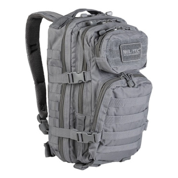 U.S. Backpack Assault, small, 20 L, Mil-Tec, Grey