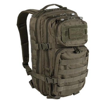 U.S. Backpack Assault, small, 20 L, Mil-Tec, Olive