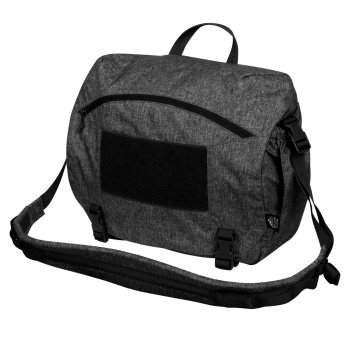 Urban Courier Bag Large® - Nylon, Black-Grey Melange, Helikon