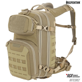 Riftcore™ v2.0 CCW-Enabled Backpack, 23 L, Tan, Maxpedition