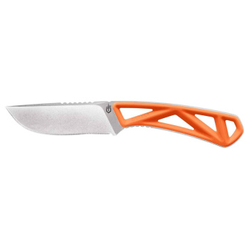 Exo-Mod Fixed blade knife, Drop Point, fine edge, orange, Gerber