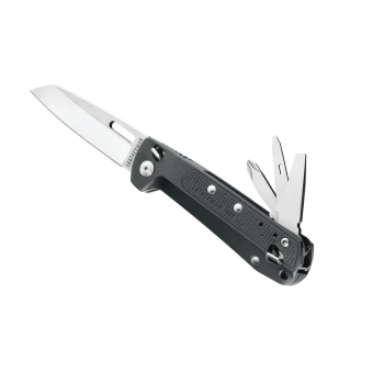 Free K2 Gray folding knife, fine edge, Leatherman