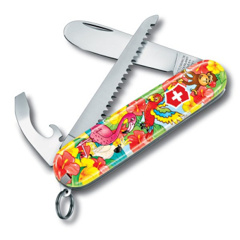 My first pocket knife - Parrot, Victorinox
