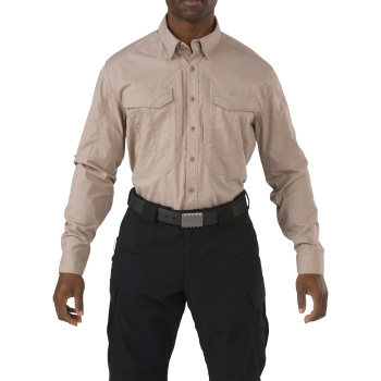 Pánská košile Stryke® Long Sleeve Shirt, 5.11, khaki, 2XL, standardní