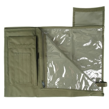 Folding case for BW map, olive, Mil-Tec
