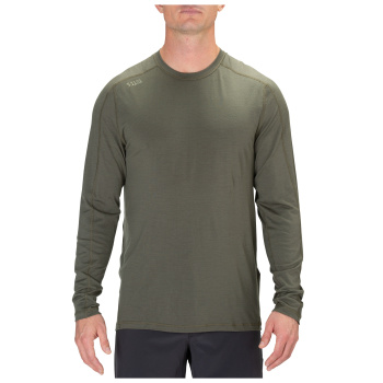 Range Ready Merino Long Sleeve T-shirt, XS, Ranger green, 5.11