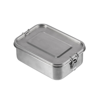 Stainless Steel Lunchbox Plus, 18 cm, Mil-Tec