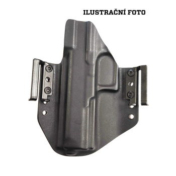 Kydex holster for Walther PDP 4", outer, black, RH Holsters