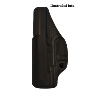 Kydex holster for Walther PDP 4", inside, black, RH Holsters