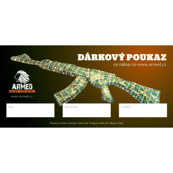 Elektronický dárkový poukaz v hodnotě 2500 Kč