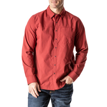 Shirt Igor Solid, 5.11, 2XL, Red Bourbon