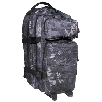 U.S. Assault I "Laser" Backpack, MFH, 30 L, Snake Black