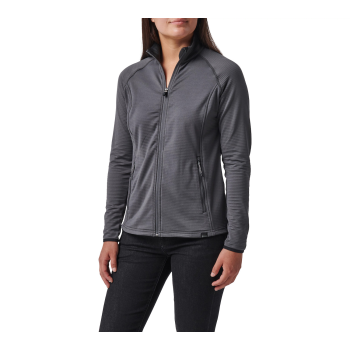 Women's Stratos Zipper Sweatshirt, 5.11, Flint, XS