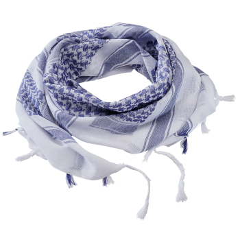 Šátek Shemag, Brandit, modrý/bílý