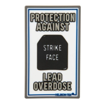 "Lead Overdose" Patch, Helikon, white