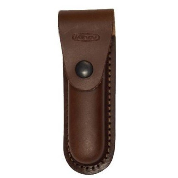 Leather sheath for Mikov knives. Mikov, brown leather