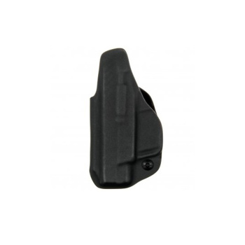 Kydex holster for Ruger LCP 2, inner, right side, full swtg, black, flushclip 40 mm, RH Holsters