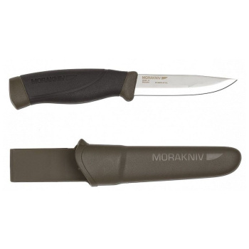 Companion HeavyDuty Knife, Morakniv, Carbon, Military Green