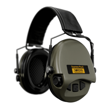 Elektronická sluchátka Supreme Pro-X Slim, MSA Sordin