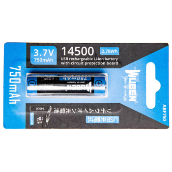 Baterie Wuben 14500 Li-Ion 750 mAh