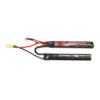 Fuel LiPo Battery 7,4 V / 2000 mAh 20C, Nunchuck CQB, mini Tamiya