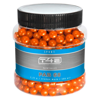 T4E 68 Sport PAB balls, orange, Umarex, 500 pcs
