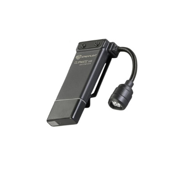 Víceúčelová USB nabíjecí svítilna s flexibilní hlavou, kapesní klip, Streamlight