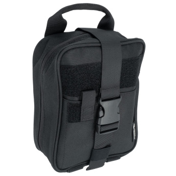 Rhino Rescue IFAK Survival Mini First Aid Kit, Black