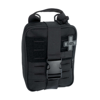 Rhino Rescue Adventure Outdoor Mini First Aid Kit – IFAK for Hiking, Black