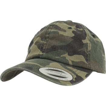 Kšiltovka Low Profile Camo Washed Cap, Brandit