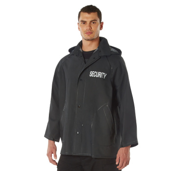 Security Rain Jacket, Rothco, Black