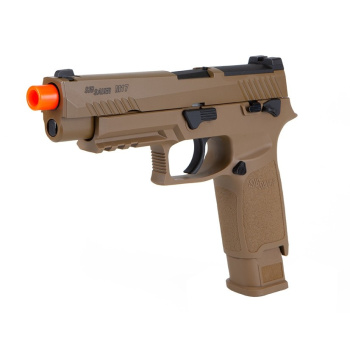 Tréninková pistole se zpětným rázem SIG M17, Green Gas, IR, Tan