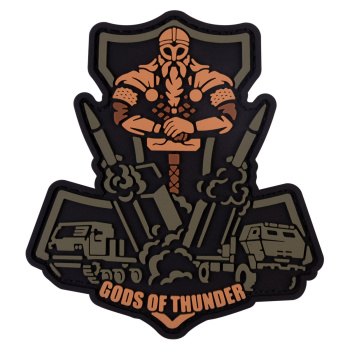 PVC patch Gods of Thunders, Brand Element