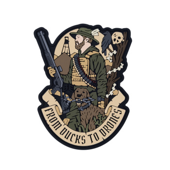 PVC Patch “From ducks to drones”