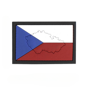 3D PVC nášivka Česká Republika, 101 INC