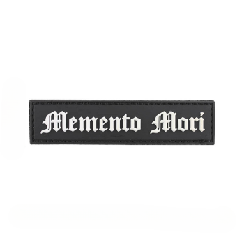 3D PVC nášivka "Memento Mori", 101 INC